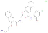 3-(3-Aminopropoxy)-N-[2-[[3-[[(4-chloro-2-hydroxyphenyl)amino]carbonyl]-2-naphthalenyl]oxy]ethyl]-…