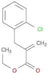 Benzenepropanoic acid, 2-chloro-a-methylene-, ethyl ester