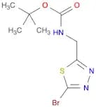 TERT-BUTYL ((5-BROMO-1,3,4-THIADIAZOL-2-YL)METHYL)CARBAMATE