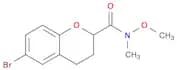 6-Bromo-N-Methoxy-N-Methylchroman-2-Carboxamide
