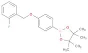 1,3,2-Dioxaborolane, 2-[4-[(2-fluorophenyl)methoxy]phenyl]-4,4,5,5-tetramethyl-