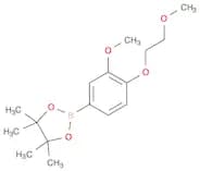 2-[3-Methoxy-4-(2-methoxyethoxy)phenyl]-4,4,5,5-tetramethyl-1,3,2-dioxaborolane
