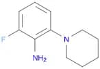 2-Fluoro-6-(piperidin-1-yl)aniline