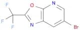 6-Bromo-2-(trifluoromethyl)oxazolo[5,4-b]pyridine
