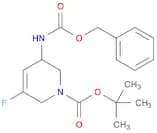 tert-Butyl 5-(benzyloxycarbonylamino)-3-fluoro-5,6-dihydropyridine-1(2H)-carboxylate