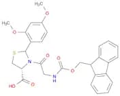 (4R)-2-(2,4-dimethoxyphenyl)-3-[2-({[(9H-fluoren-9-yl)methoxy]carbonyl}amino)acetyl]-1,3-thiazolid…