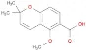 2H-1-Benzopyran-6-carboxylic acid, 5-methoxy-2,2-dimethyl-