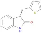 2H-Indol-2-one, 1,3-dihydro-3-(2-thienylmethylene)-