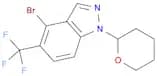 4-bromo-1-(oxan-2-yl)-5-(trifluoromethyl)-1H-indazole