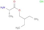 (S)-2-ethylbutyl 2-aminopropanoate hydrochloride