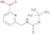 6-(((tert-Butoxycarbonyl)amino)methyl)picolinic acid