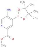 (5-AMINO-2-(METHOXYCARBONYL)PYRIDIN-4-YL)BORONIC ACID PINACOL ESTER