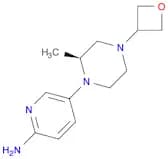 5-[(2S)-2-methyl-4-(oxetan-3-yl)piperazin-1-yl]pyridin-2-amine