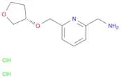 [6-[[(3S)-tetrahydrofuran-3-yl]oxymethyl]-2-pyridyl]methanamine dihydrochloride