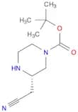 tert-butyl (3S)-3-(cyanomethyl)piperazine-1-carboxylate