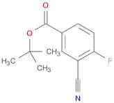 tert-Butyl 3-cyano-4-fluorobenzoate