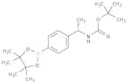 (S)-tert-Butyl (1-(4-(4,4,5,5-tetramethyl-1,3,2-dioxaborolan-2-yl)phenyl)ethyl)carbamate