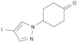 4-(4-Iodo-1H-pyrazol-1-yl)cyclohexanone