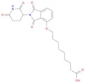 9-[[2-(2,6-Dioxo-3-piperidinyl)-2,3-dihydro-1,3-dioxo-1H-isoindol-4-yl]oxy]nonanoic acid