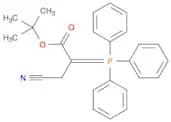 tert-Butyl 3-cyano-2-(triphenylphosphoranylidene)propanoate