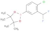 1,3,2-Dioxaborolane, 2-[4-chloro-3-(difluoromethyl)phenyl]-4,4,5,5-tetramethyl-