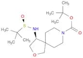2-Oxa-8-azaspiro[4.5]decane-8-carboxylic acid, 4-[[(R)-(1,1-dimethylethyl)sulfinyl]amino]-, 1,1-di…
