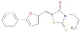 4-Thiazolidinone, 5-[(5-phenyl-2-furanyl)methylene]-3-(2-propen-1-yl)-2-thioxo-, (5Z)-