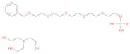 2,5,8,11,14-Pentaoxahexadecan-16-ol, 1-phenyl-, dihydrogen phosphate, compd. with 2,2′,2′′-nitrilo…