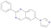 Quinazoline, 6-(1H-imidazol-1-yl)-2-phenyl-