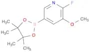 Pyridine, 2-fluoro-3-methoxy-5-(4,4,5,5-tetramethyl-1,3,2-dioxaborolan-2-yl)-