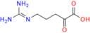 5-Guanidino-2-oxopentanoic Acid