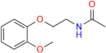 N-[2-(2-Methoxyphenoxy)ethyl]acetamide