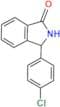 3-(4-Chlorophenyl)-1-isoindolinone