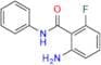 2-Amino-6-Fluoro-N-Phenylbenzamide