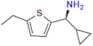 (S)-α-cyclopropyl-5-ethyl-2-thiophenemethanamine