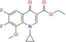 Moxifloxacin Difluoro Methoxy Ethyl Ester
