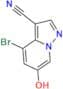 4-Bromo-6-Hydroxypyrazolo[1,5-a]pyridine-3-Carbonitrile