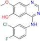 O-Desmorpholinopropyl Gefitinib