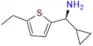 (S)-α-cyclopropyl-5-ethyl-2-thiophenemethanamine