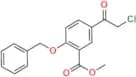Methyl 2-(benzyloxy)-5-(2-chloroacetyl)benzoate