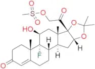 1,2-Dihydrotriamcinolone-16,17-acetonide-21-mesylate