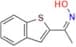 (Z)-1-(benzo[b]thiophenyl-2-yl) ethanone oxime