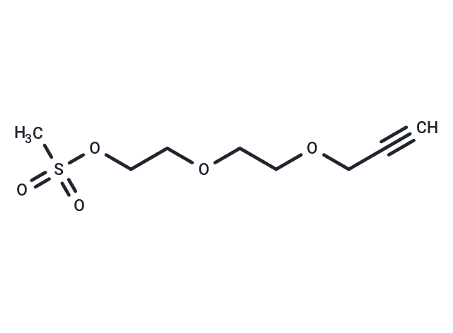 Propargyl-PEG2-Ms