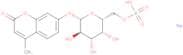 4-Methylumbelliferyl β-D-Galactopyranoside-6-sulfate (sodium salt)