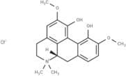 (+)-Magnoflorine chloride