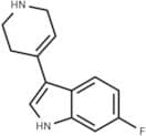 6-fluoro-3-(4-1,2,5,6-tetrahydropyridyl)indole