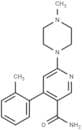 6-(4-methylpiperazin-1-yl)-4-o-tolylnicotinamide