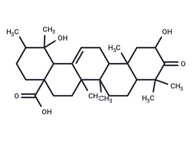 2α,19α-Dihydroxy-3-oxo-urs-12-en-28-oic acid
