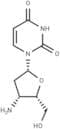 3'-b-Amino-2',3'-dideoxyuridine