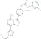 Ilorasertib hydrochloride